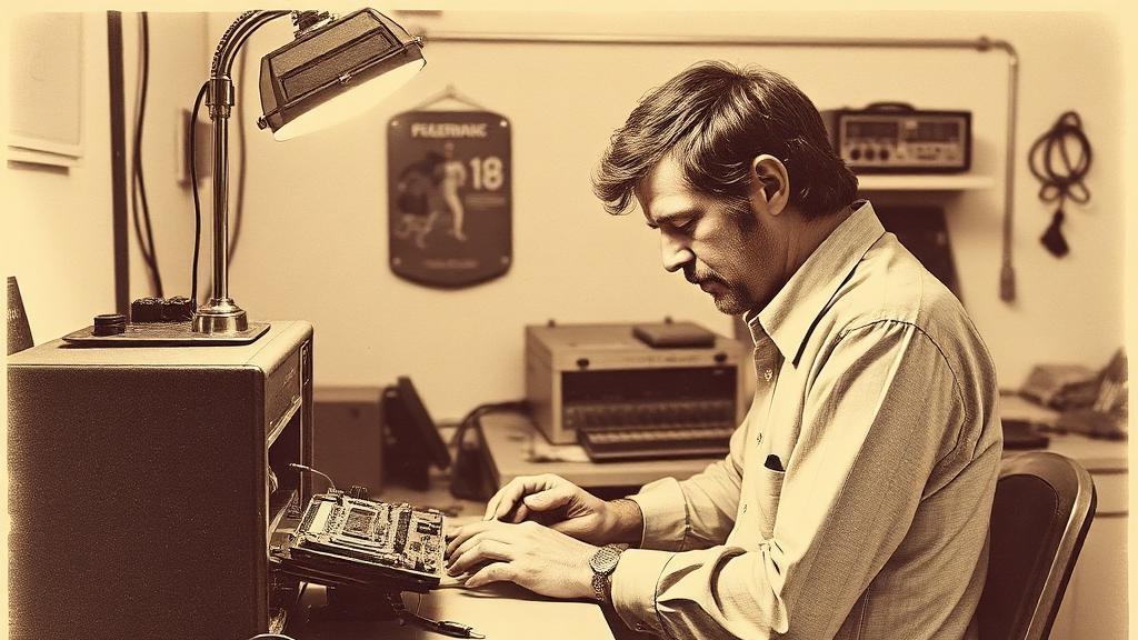 The Apple I, or the board Steve Wozniak almost gave away