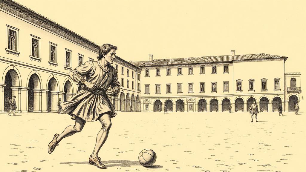 Calcio storico: the first printed rulebook for a team ball game