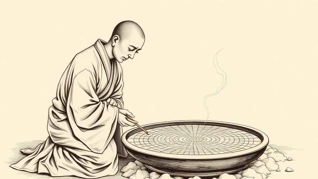 The incense clock, or how China measured the night in smoke