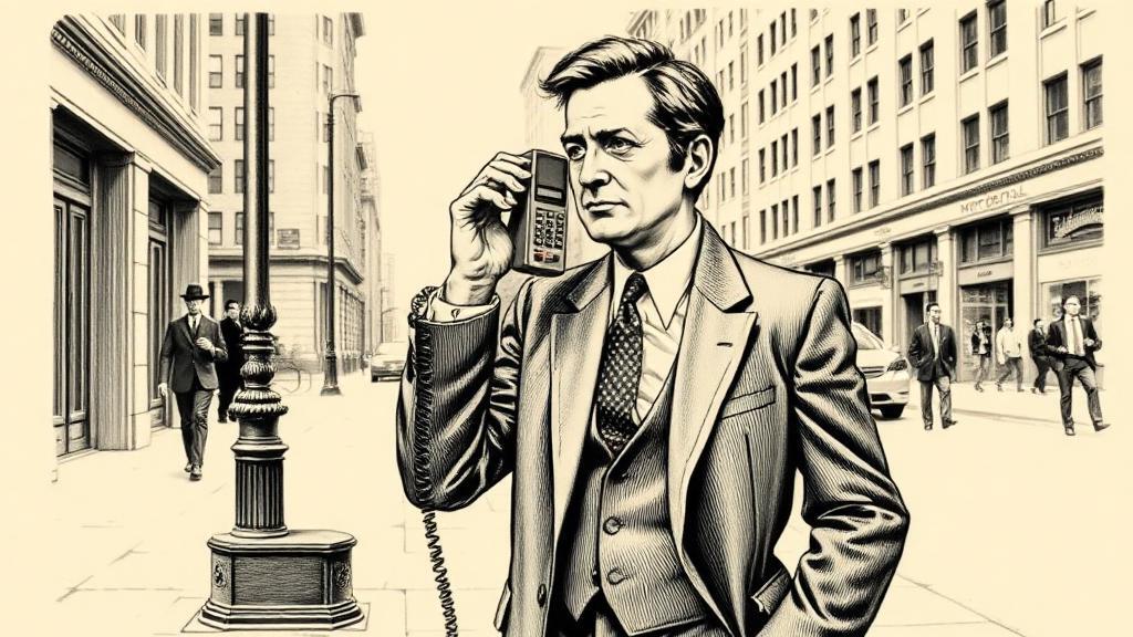 The DynaTAC 8000X, or the phone that finally left the car