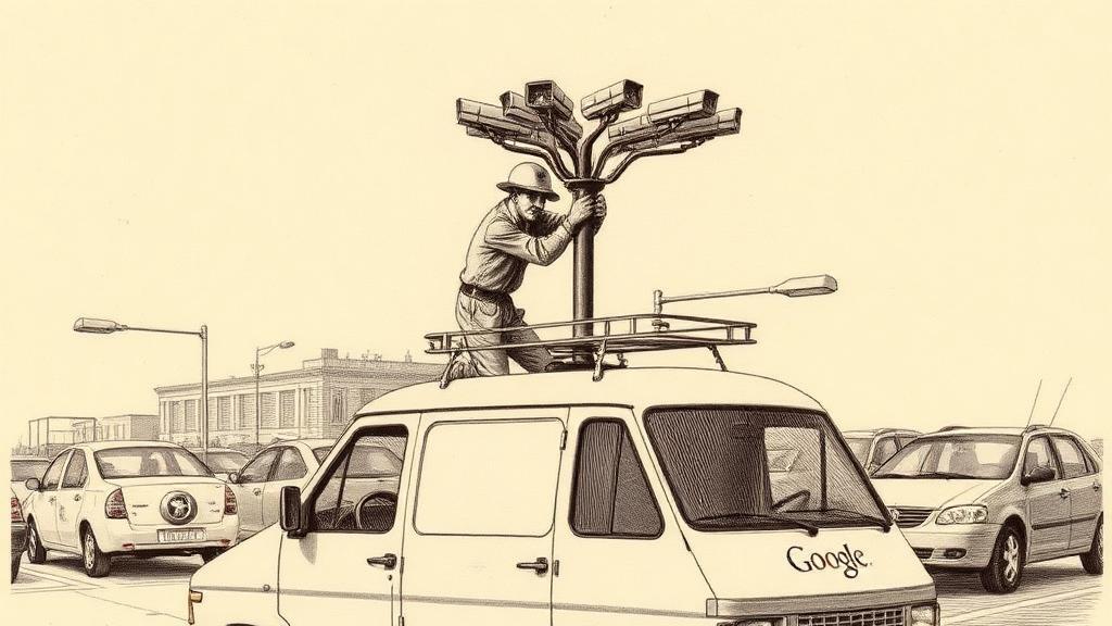 Google Street View and the view from the curb