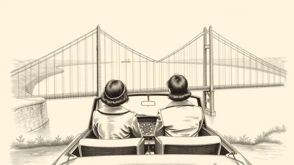 The Humber Bridge and the curvature of the Earth