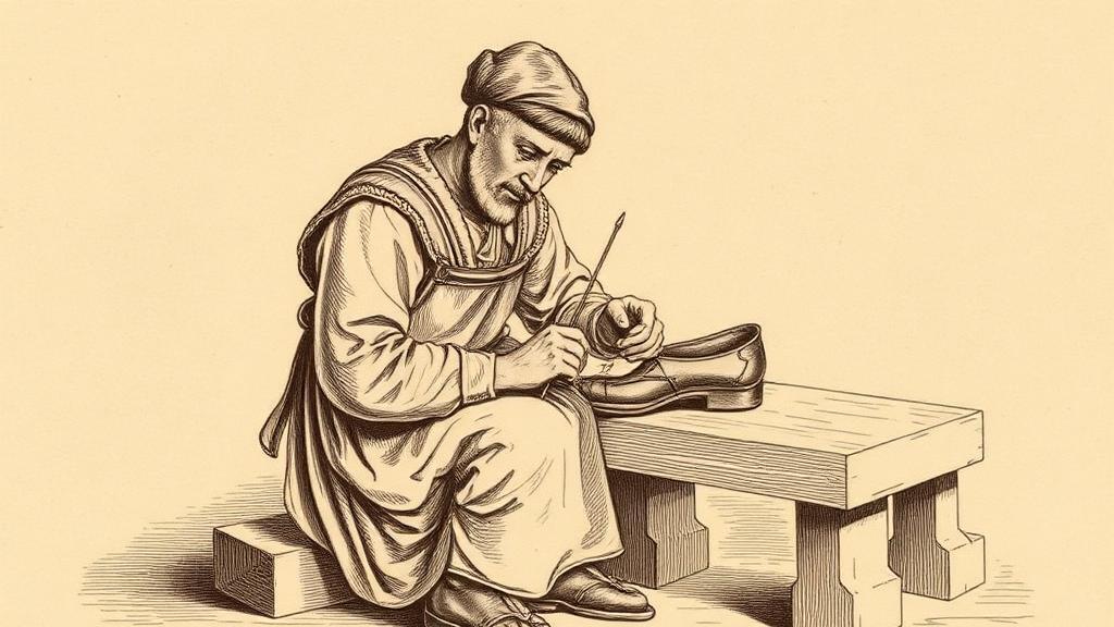 The turnshoe, or how medieval cordwainers sewed the seam inside