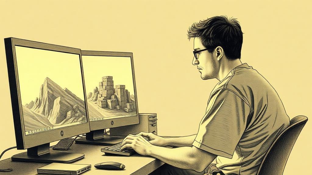 Minecraft: the blank canvas posted before sunrise