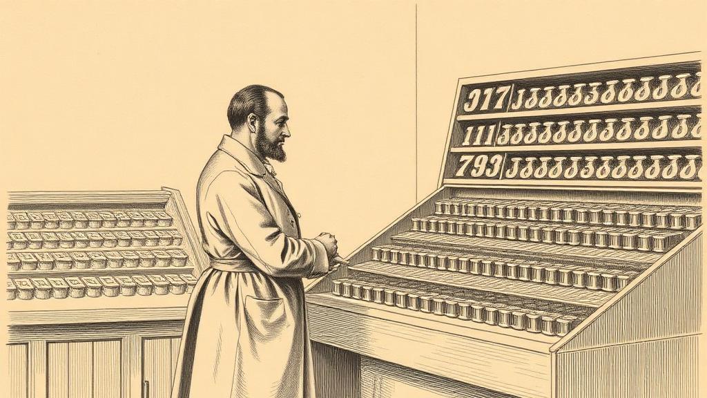 Morse code, or the first writing system designed by data