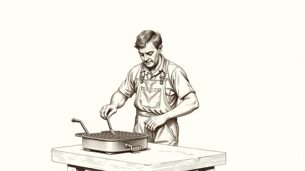 The waffle iron that launched Nike
