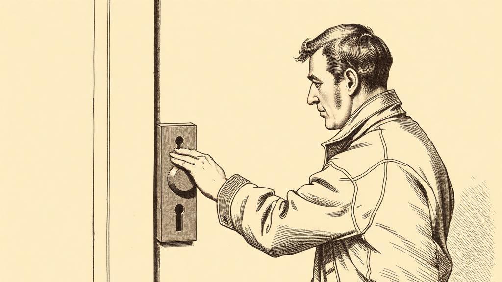 Ring's first smart lock, or how the key became optional