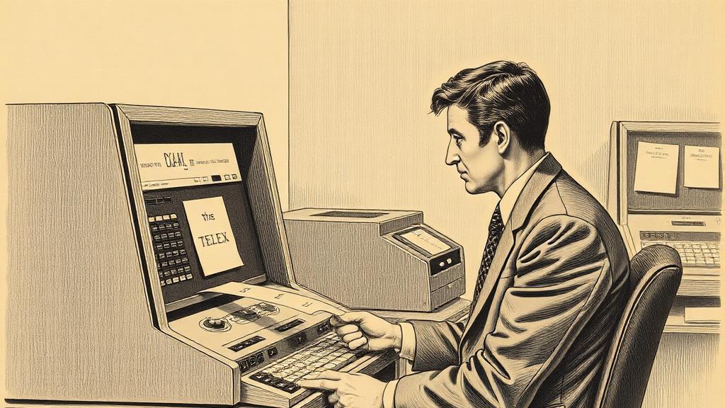 SWIFT and the end of the telex era