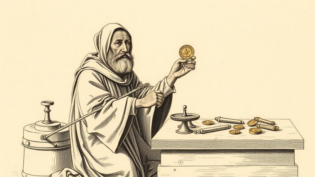 The Arab dinar, or the coin that erased the emperor's face